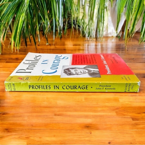 Vintage 1963 Profiles in Courage by John F. Kennedy | 24th Printing | Cardinal - Picture 3 of 13